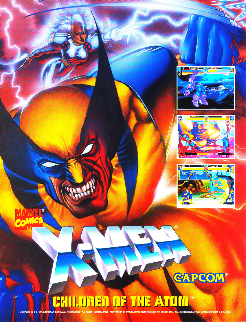 X-Men: Children of the Atom (Asia 941217) flyer