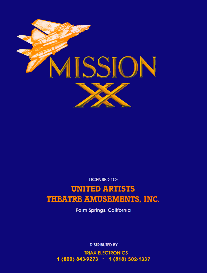 XX Mission flyer