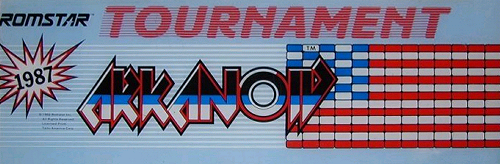 Tournament Arkanoid (US) Marquee