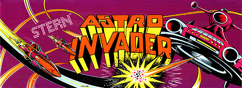Astro Invader Marquee