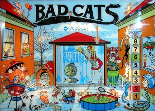 Bad Cats (L-5) Marquee