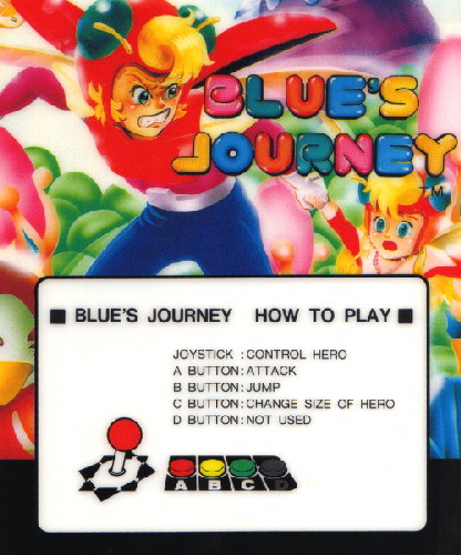 Blue's Journey / Raguy (ALM-001 ~ ALH-001) Marquee
