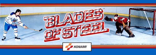 Blades of Steel (version T) Marquee