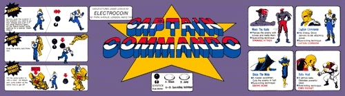 Captain Commando (World 911014) Marquee