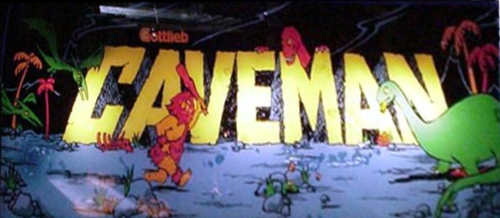 Caveman (Pinball/Video Combo, set 1) Marquee