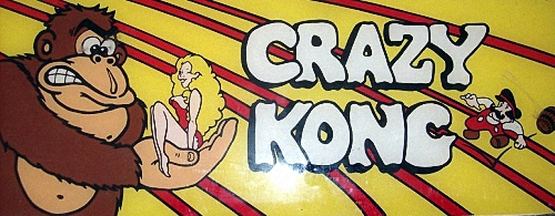 Crazy Kong Marquee