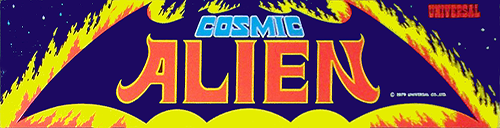 Cosmic Alien (version II) Marquee
