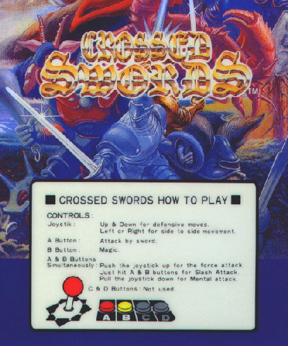 Crossed Swords (ALM-002 ~ ALH-002) ROM Download - M.A.M.E. - Multiple Arcade  Machine Emulator(MAME)