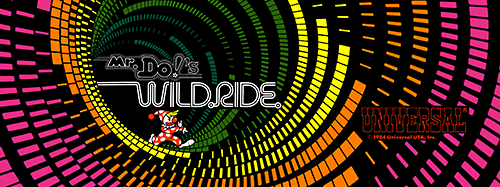 Mr. Do's Wild Ride Marquee