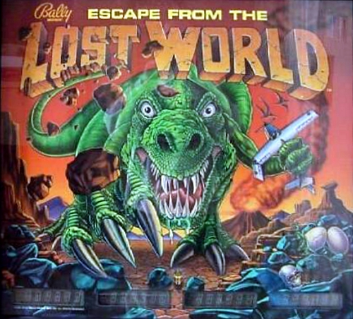 Escape from the Lost World Marquee