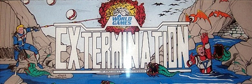 Extermination (US, World Games) Marquee