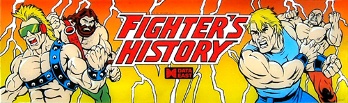 Fighter's History (World ver 43-09, DE-0395-1 PCB) Marquee