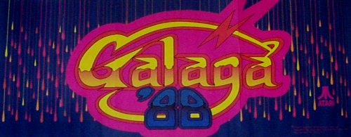 Galaga '88 Marquee