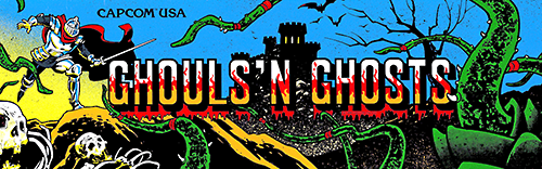 Ghouls'n Ghosts (USA) Marquee