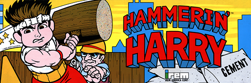 Hammerin' Harry (World, M81) Marquee