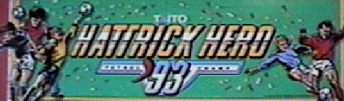 Hat Trick Hero '93 (Ver 1.0J 1993/02/28) Marquee