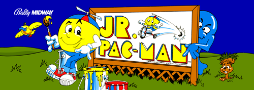 Jr. Pac-Man (11/9/83) Marquee