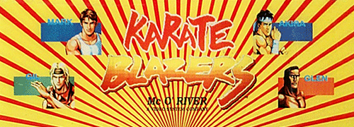 Karate Blazers (World, set 1) Marquee