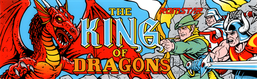 The King of Dragons (World 910711) Marquee
