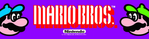 Mario Bros. (US, Revision F) Marquee
