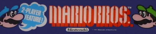 Mario Bros. (Japan) Marquee