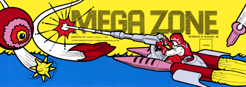 Mega Zone (Konami set 1) Marquee