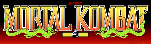 Mortal Kombat (rev 4.0 T-Unit 02/11/93) Marquee