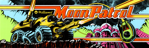 Moon Patrol Marquee