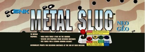Metal Slug - Super Vehicle-001 Marquee