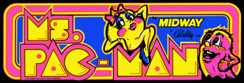 Ms. Pac-Man Marquee