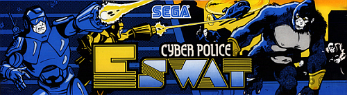 Cyber Police ESWAT: Enhanced Special Weapons and Tactics (Mega-Tech) Marquee