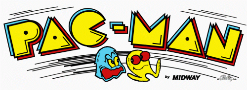 Pac-Man (Midway) Marquee