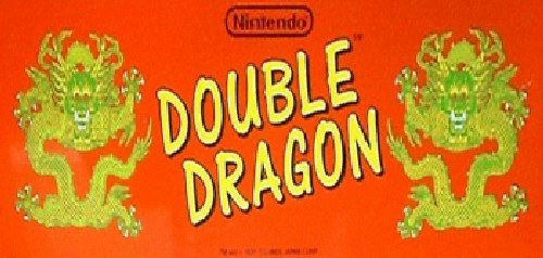 Double Dragon (PlayChoice-10) Marquee