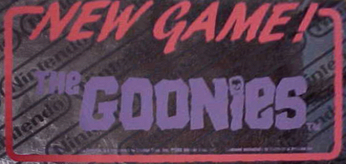 The Goonies (PlayChoice-10) Marquee
