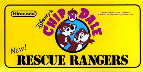 Chip'n Dale: Rescue Rangers (PlayChoice-10) Marquee