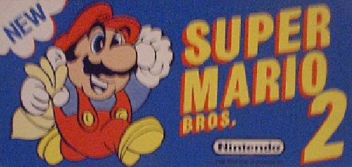 Super Mario Bros. 2 (PlayChoice-10) Marquee