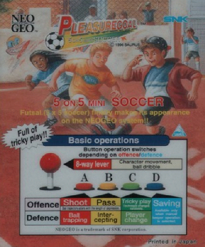 Pleasure Goal / Futsal - 5 on 5 Mini Soccer (NGM-219) Marquee