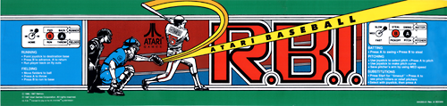 Vs. Atari R.B.I. Baseball (set 1) Marquee