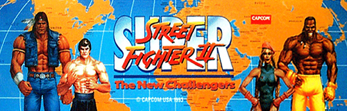 Super Street Fighter II: The New Challengers (World 930911) Marquee