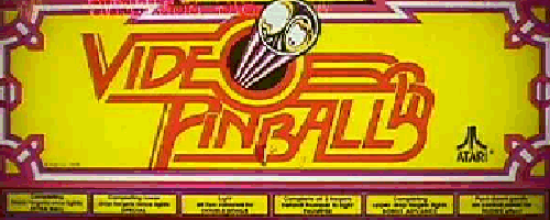 Video Pinball Marquee
