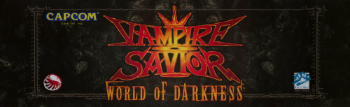 Vampire Savior: The Lord of Vampire (Euro 970519) Marquee