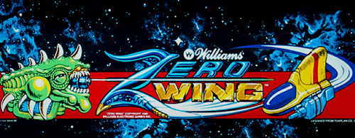Zero Wing (2P set) Marquee