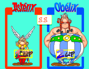 Asterix (ver EAD) select screen
