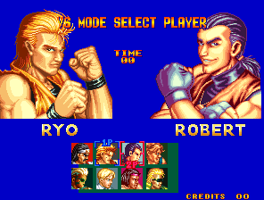 Fit of Fighting select screen