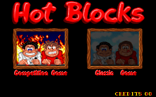 Hot Blocks - Tetrix II select screen