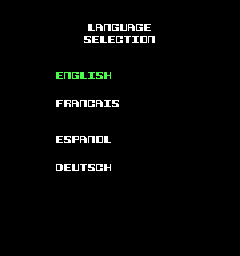 Space Dungeon select screen