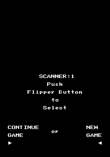 Time Scanner (set 2, System 16B) select screen