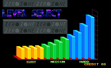 Zero Zone select screen