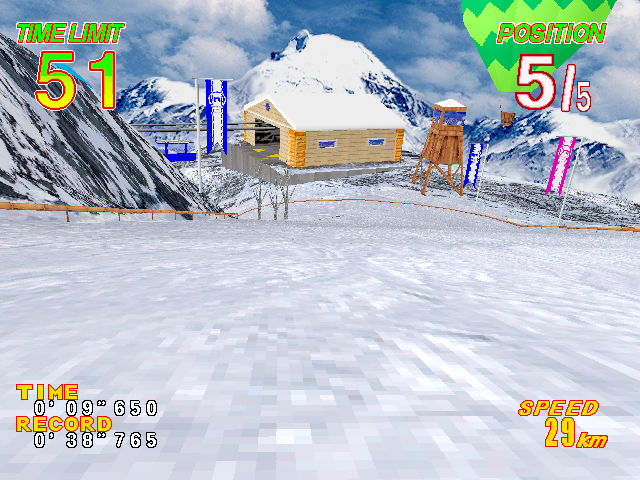 Alpine Racer 2 (Rev. ARS2 Ver.B) Screenshot