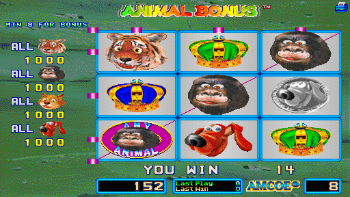 Animal Bonus (Version 1.7R, set 1) Screenshot